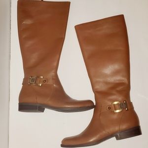Ann Klein Cognac riding boots  6.5 - Like New